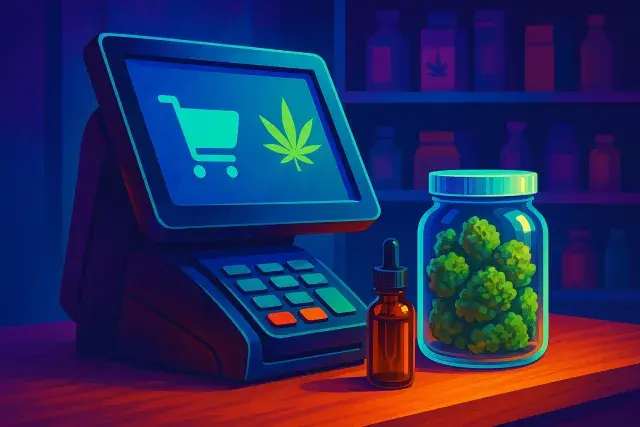 Как выбрать POS-систему для CBD и hemp-магазина: retail software, учёт продаж и управление inventory в cannabis dispensary